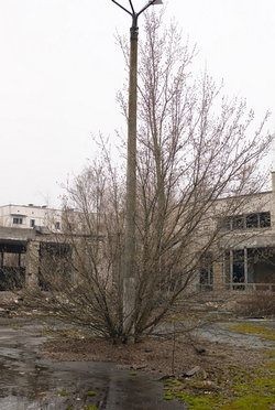 kaart van Europa met de locatie van Tsjernobyl