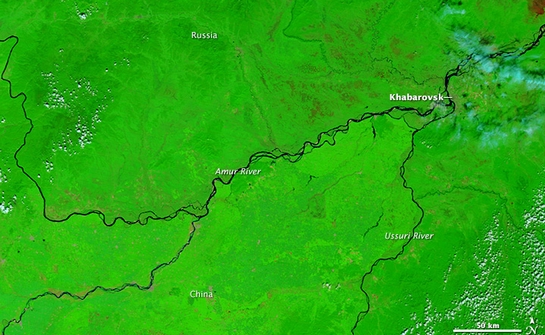 satellietfoto uit 2008