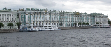 Hermitage gezien vanaf het water