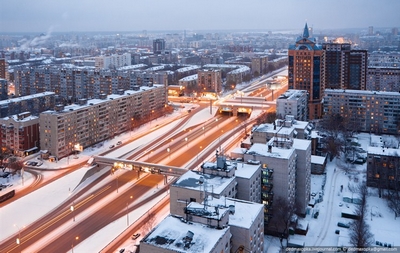 overzichtsfoto van de stad