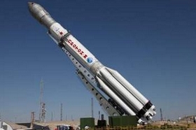 afbeelding van een Proton-m raket