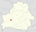 locatie van Baranovitsji in Wit-Rusland