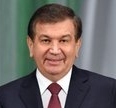 officiele foto van het hoofd van Mirzijojev